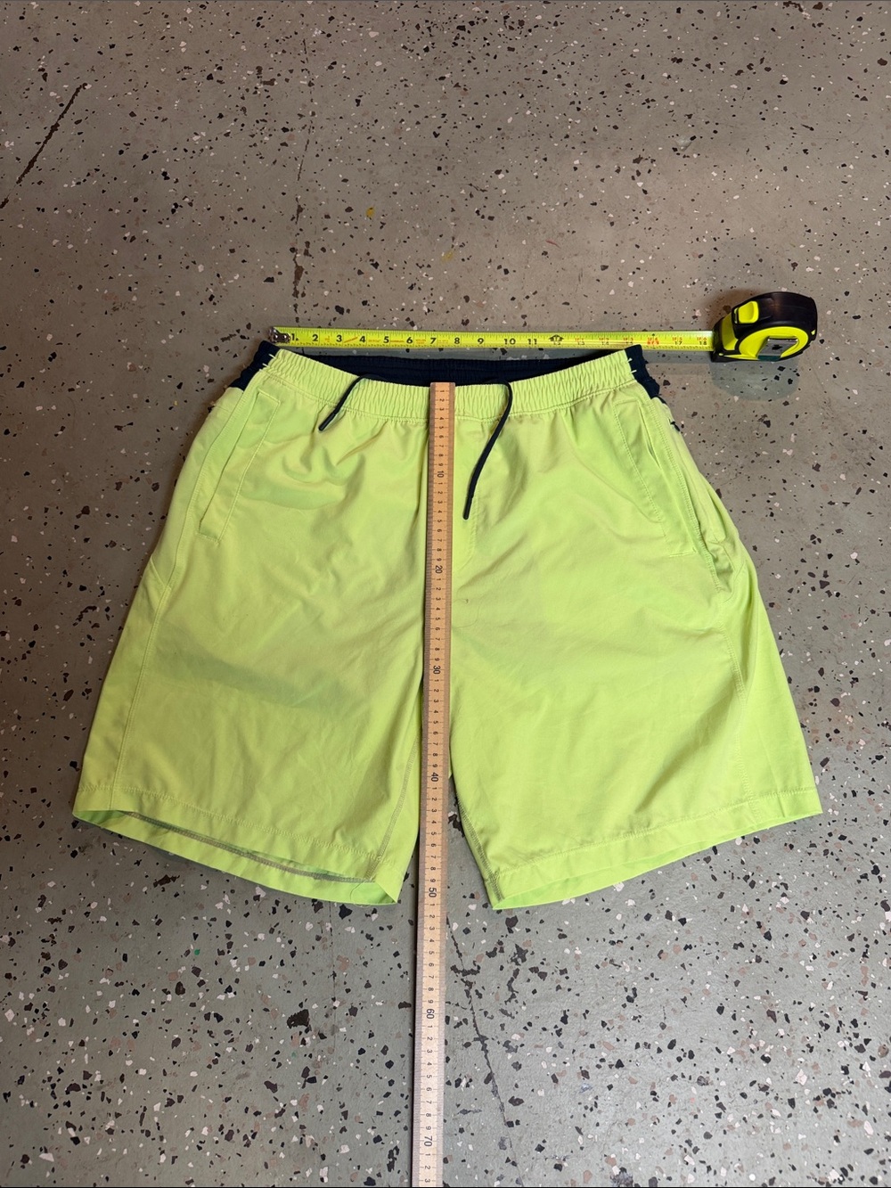 Birddogs Neon Lime Athletic Shorts